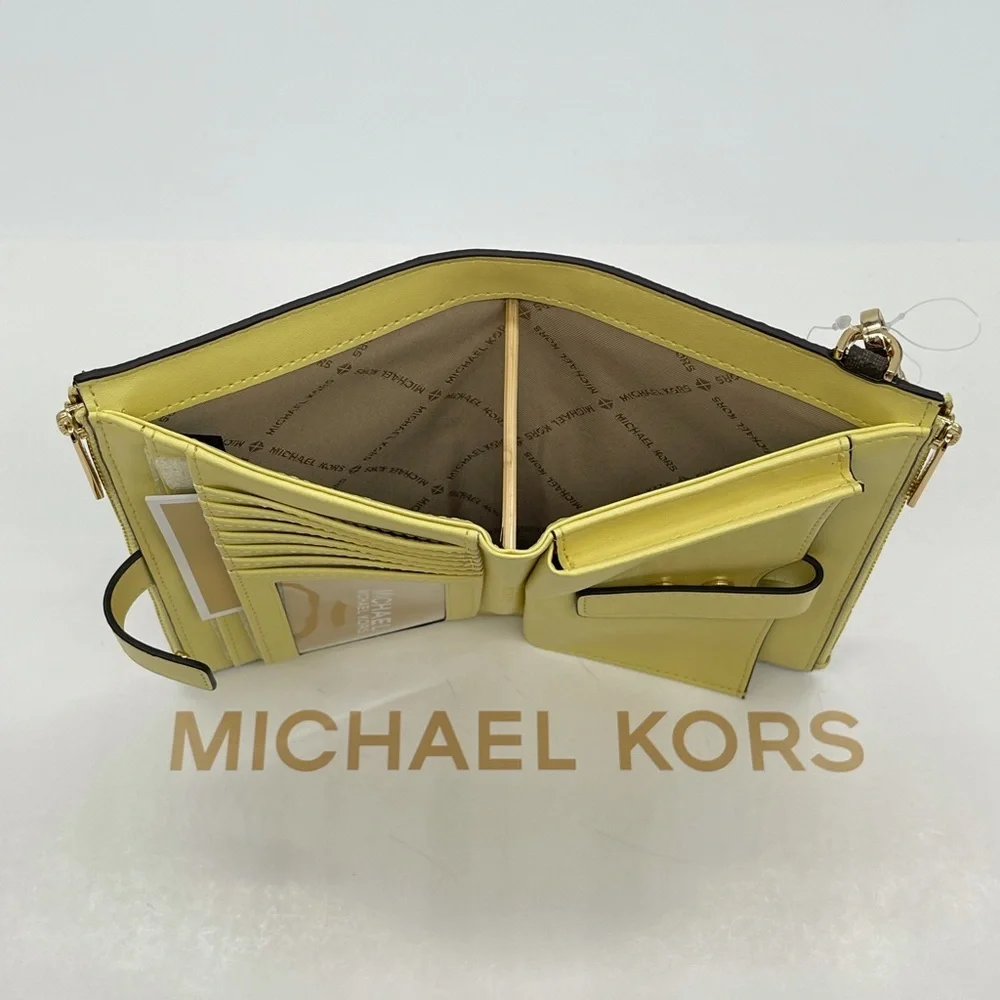 Michael Kors Large Double Zip Wallet Wristlet